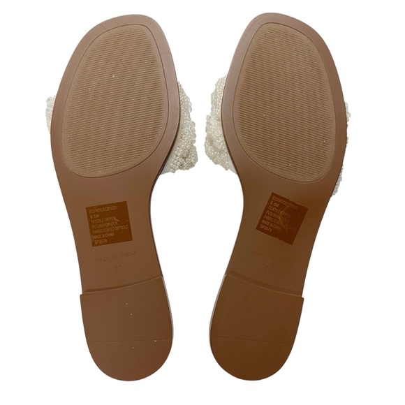 Steve Madden | Ecstatic Embellished Sandal In White Multi - New With Box - Picture 8 of 12